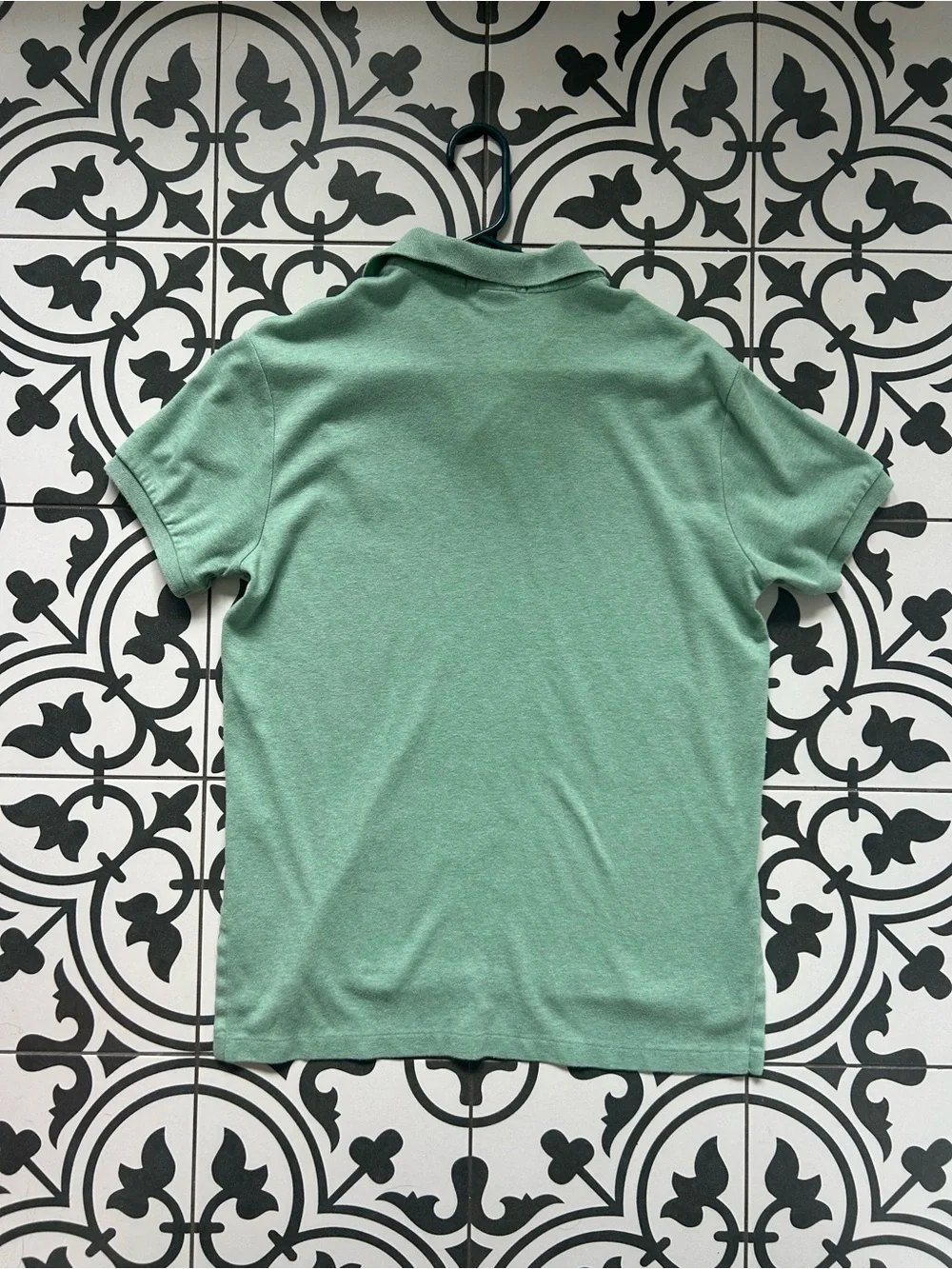 Ralph Lauren Men’s Light Green Polo Shirt with Navy Pony